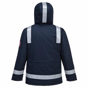 Альтернативний вигляд Куртка вогнестійка антистатична зимова PORTWEST FR59 Navy (Ірландія)