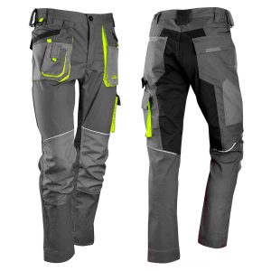 ARTMAS Classic Stretch Slim-T Grey Yellow