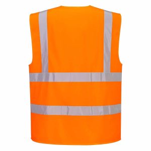 Альтернативний вигляд Жилет сигнальний PORTWEST C375 Orange (Ірландія)