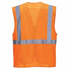 Альтернативний вигляд Жилет сигнальний PORTWEST C376 Orange (Ірландія)