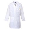 Portwest AS10 - Anti-Static ESD Coat White