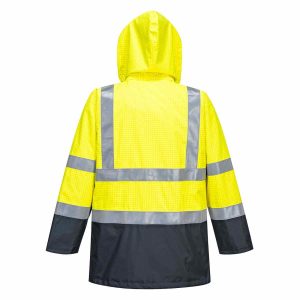Альтернативний вигляд Куртка сигнальна вогнестійка антистатична Portwest S779 Bizflame Yellow / Navy (Ірландія)