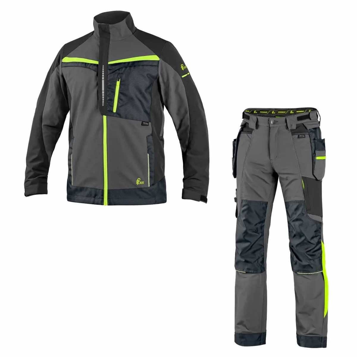 CXS NAOS-JT, men’s, grey, HV yellow