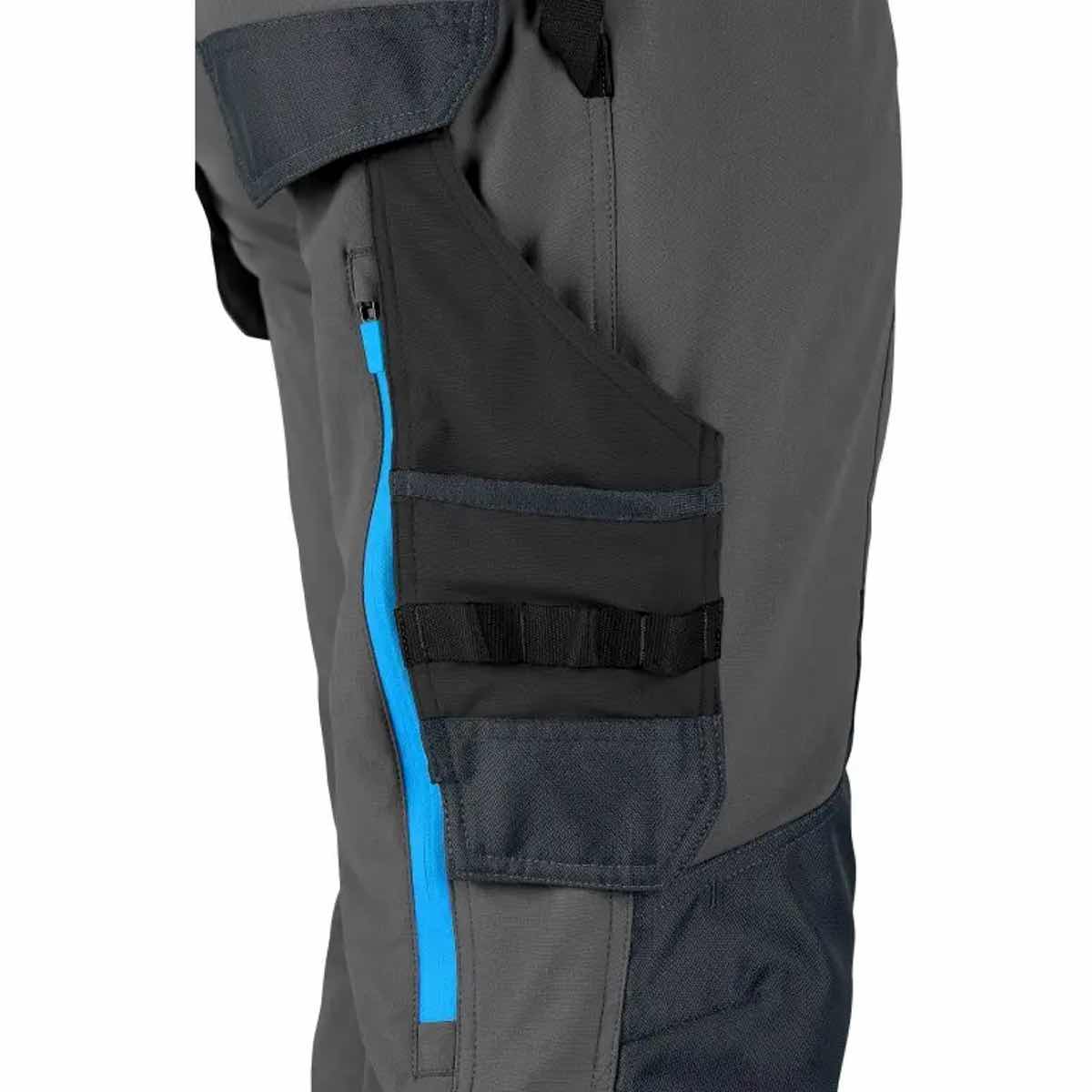 Штаны рабочие 4-Stretch CXS NAOS-T Grey-Blue (Чехия) — изображение 4