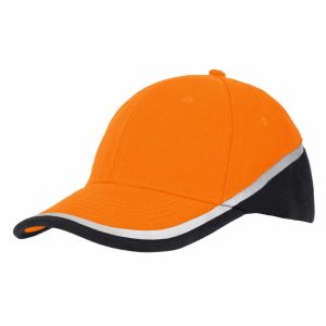 Кепка DOBBELT HV-Orange (Польща) - 100% бавовна