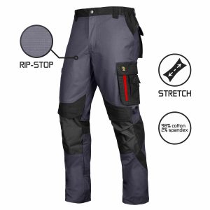 ULTRATECH RIP-STOP STRETCH GREY