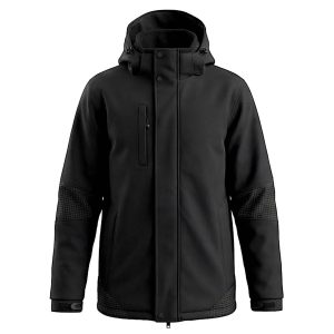 Куртка зимова Softshell BoSafety ATLANTA-J Black (Литва)