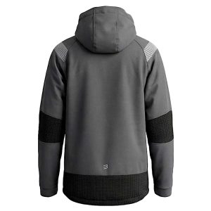 Альтернативний вигляд Куртка зимова Softshell BoSafety ATLANTA-J Grey Black (Литва)